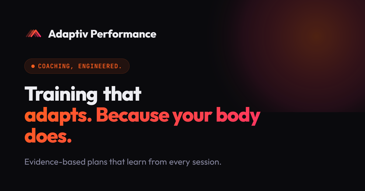 Adaptiv Performance — 官网预览图